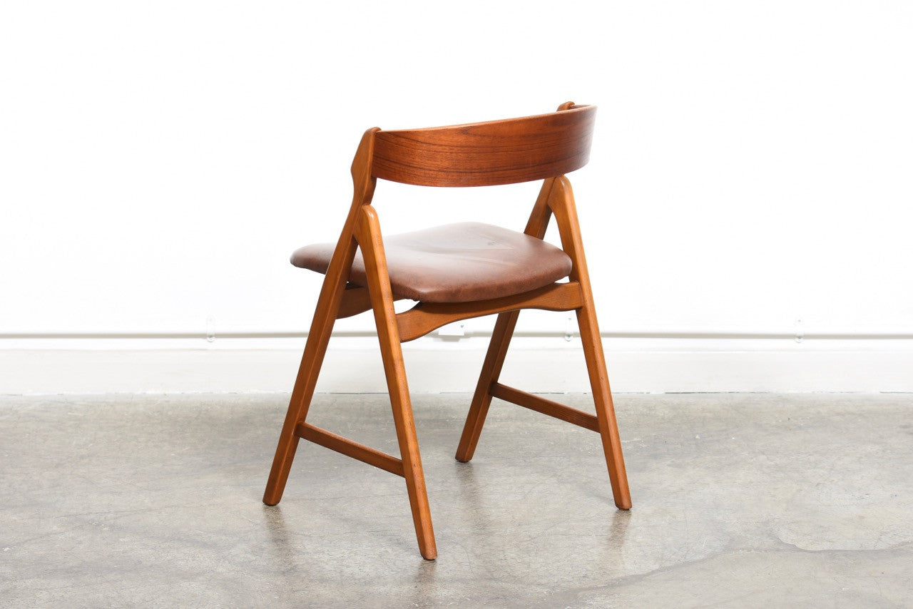 Set of four chairs by Henning Kjaernulf
