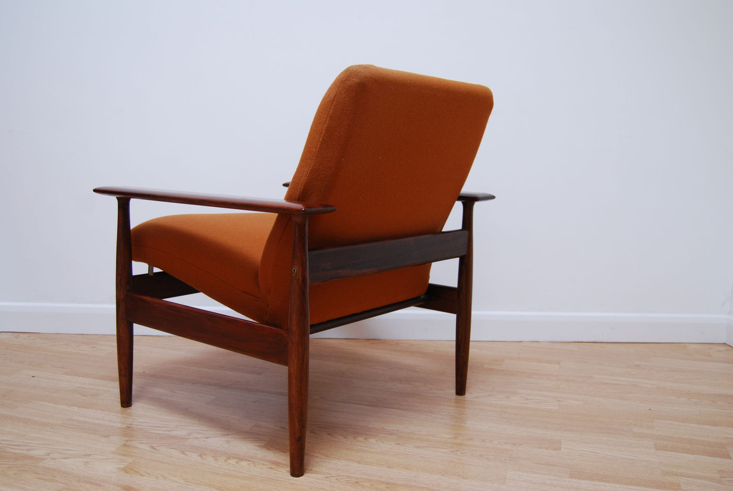 Pair of rosewood lounge chairs