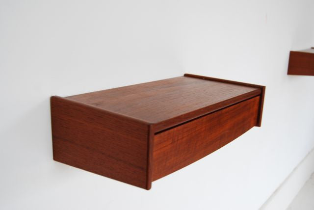 Floating bedside tables