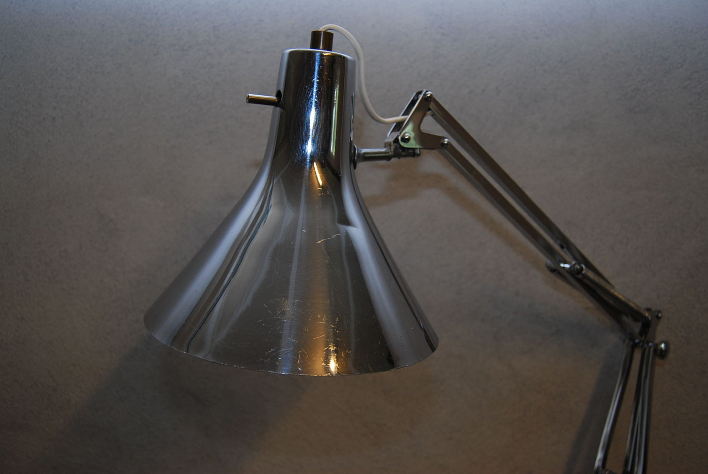 LUXO Chrome Anglepoise Lamp