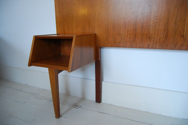 Headboard with built in nightstands