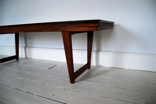 Rosewood coffee table