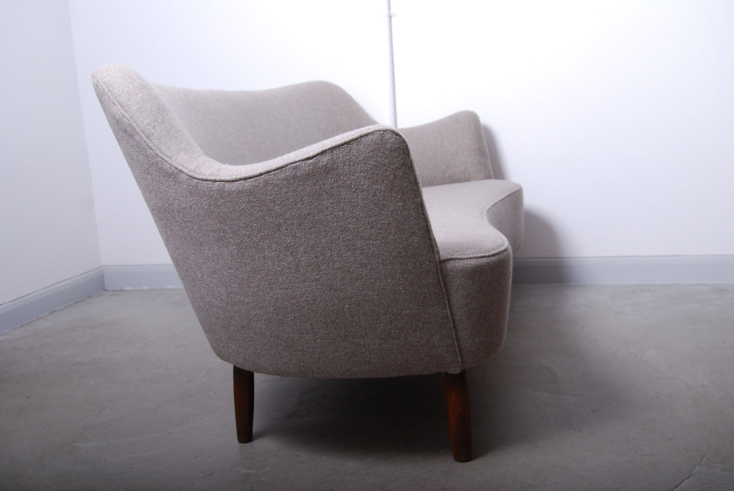 Organic two seat sofa