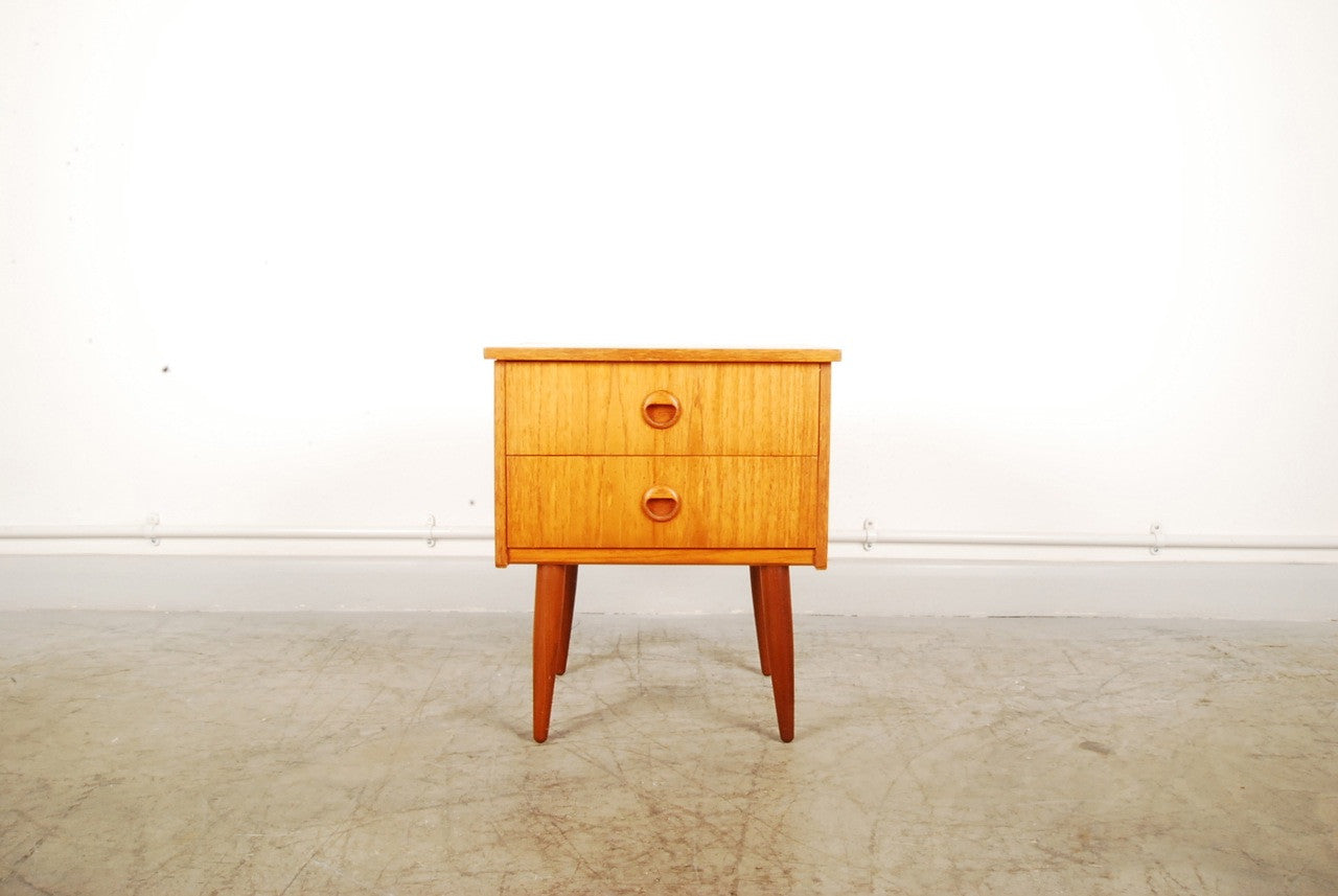 Teak bedside table