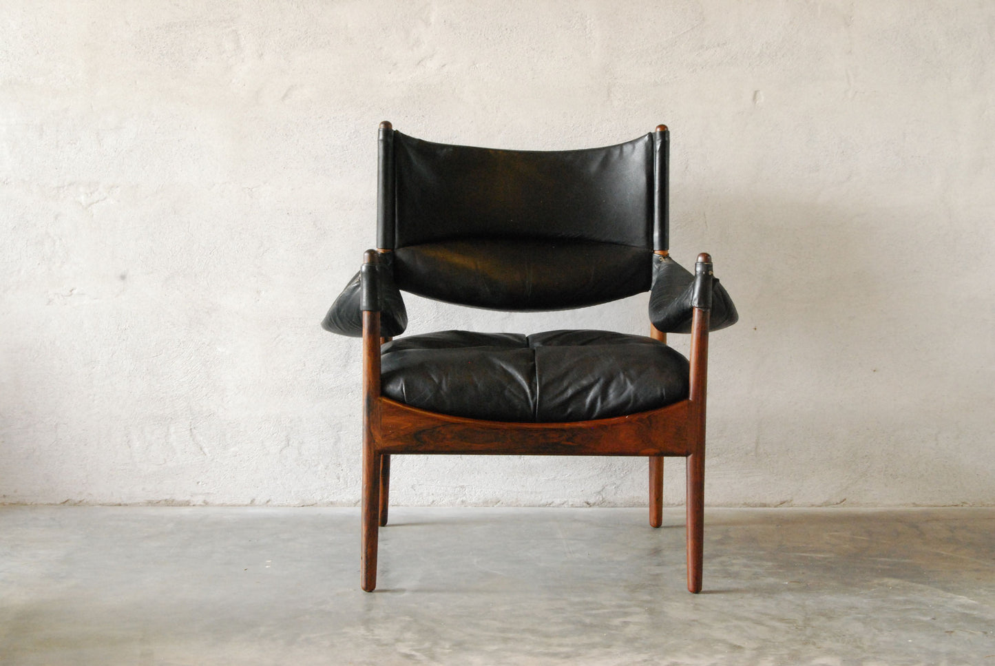 Modus chair and footstool by Kristian Solmer Vedel