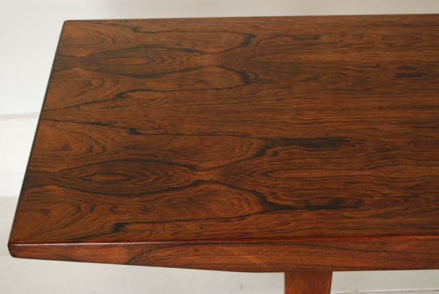 Coffee table in rosewood