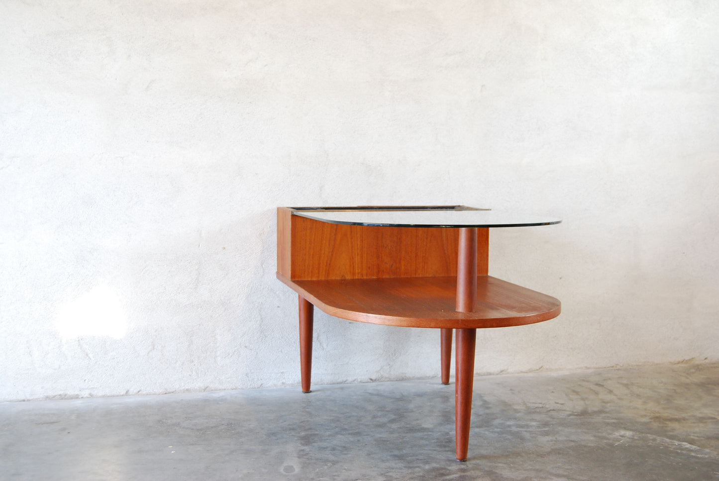 Coffee table with plant trough