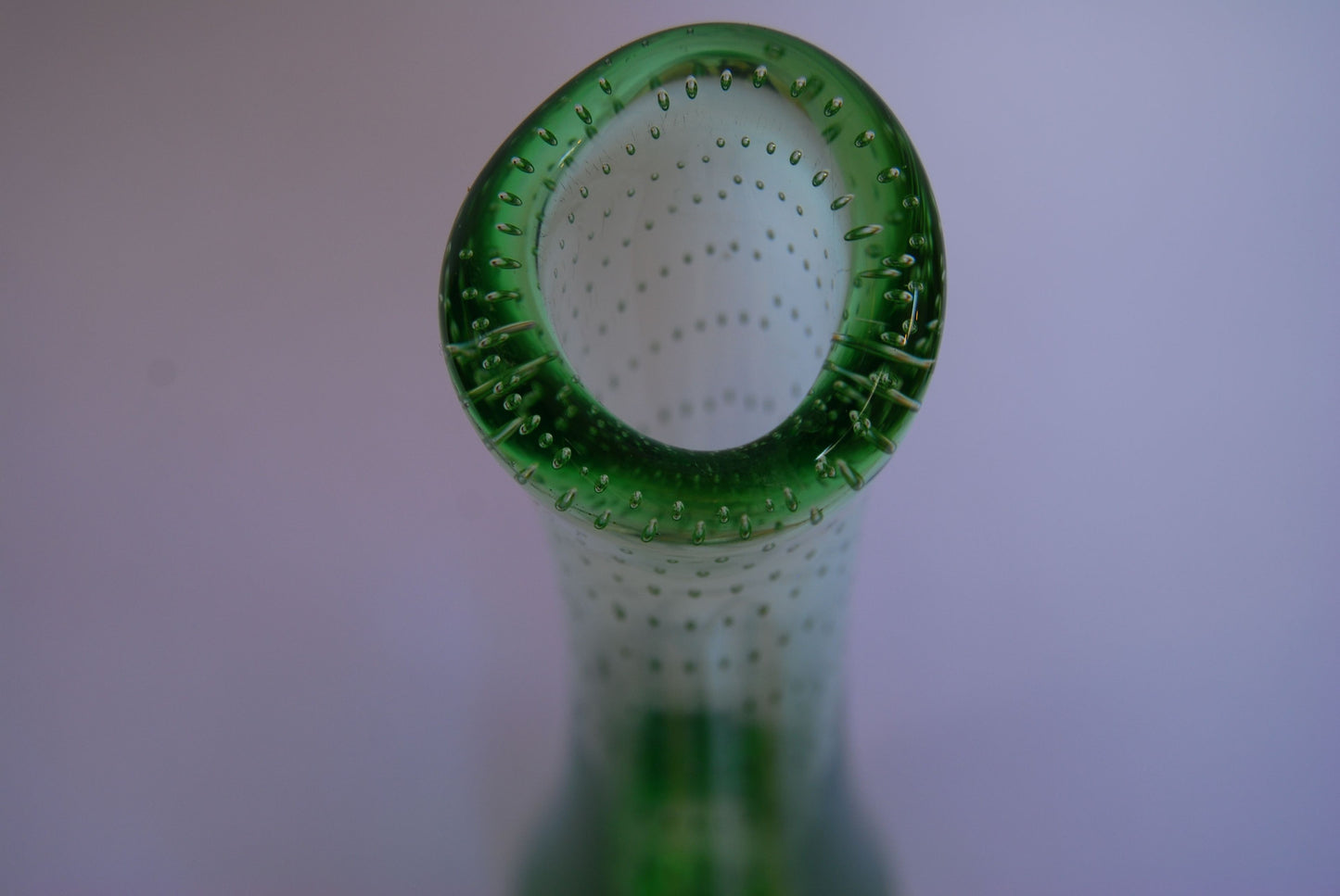 Swedish green vase