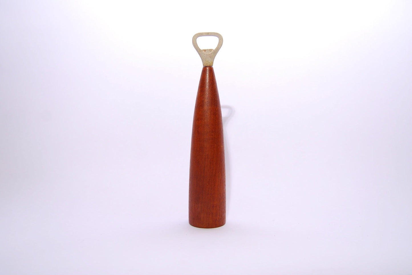 Teak bottle opener