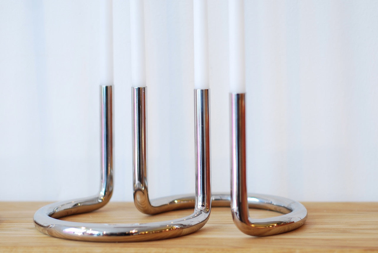 Gemini candleholder by Peter Karpf for ArchitectMade