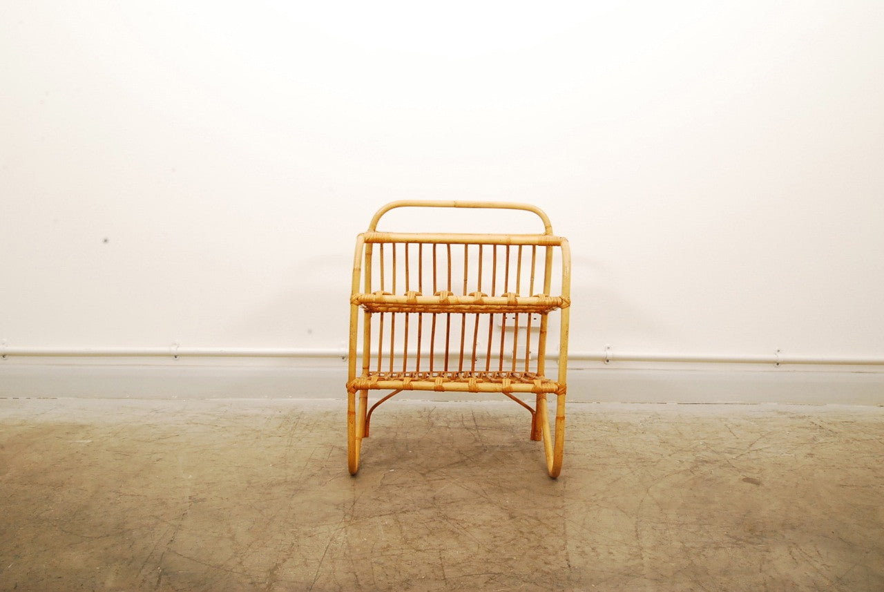 Bamboo magazine table