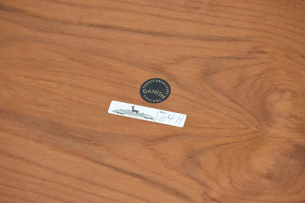 Teak side table by Haslev