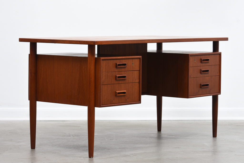 1960s Danish teak desk