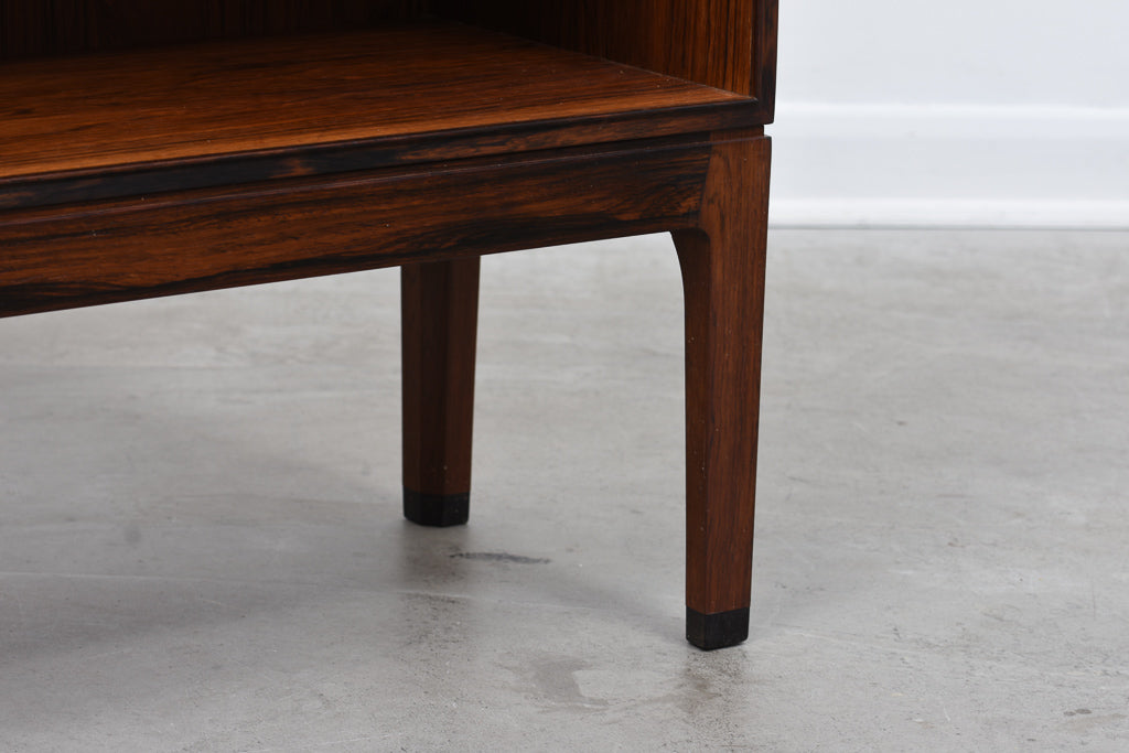 Rosewood bookcase with adjustable shelving