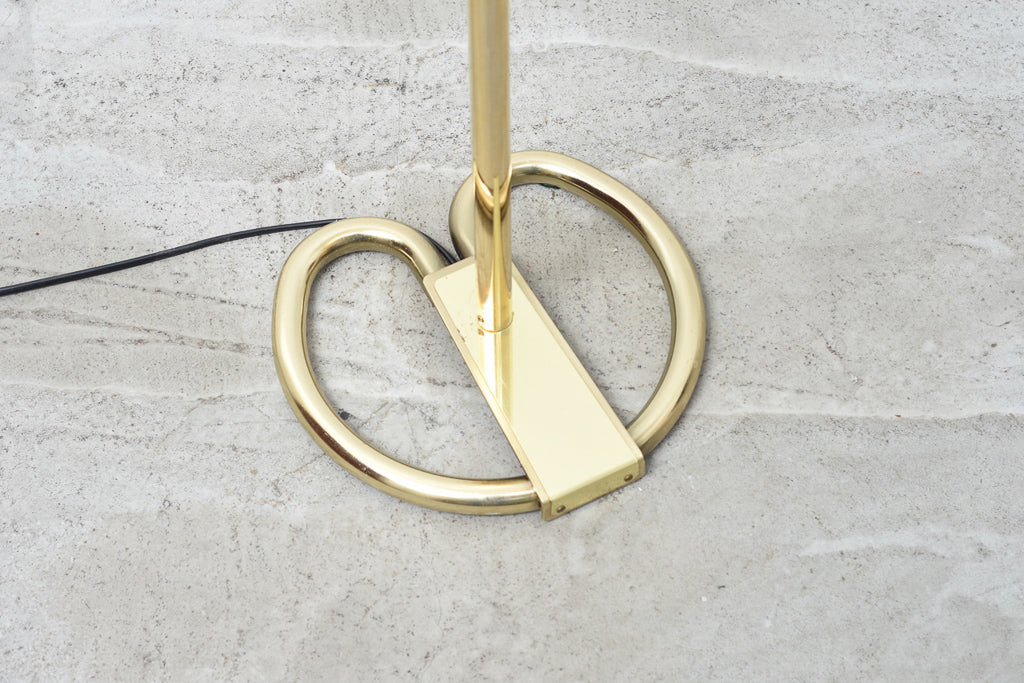 Brass Bumling floor lamp by Ateljer Lyktan
