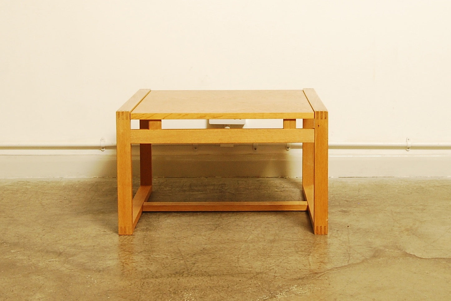Oak coffee table