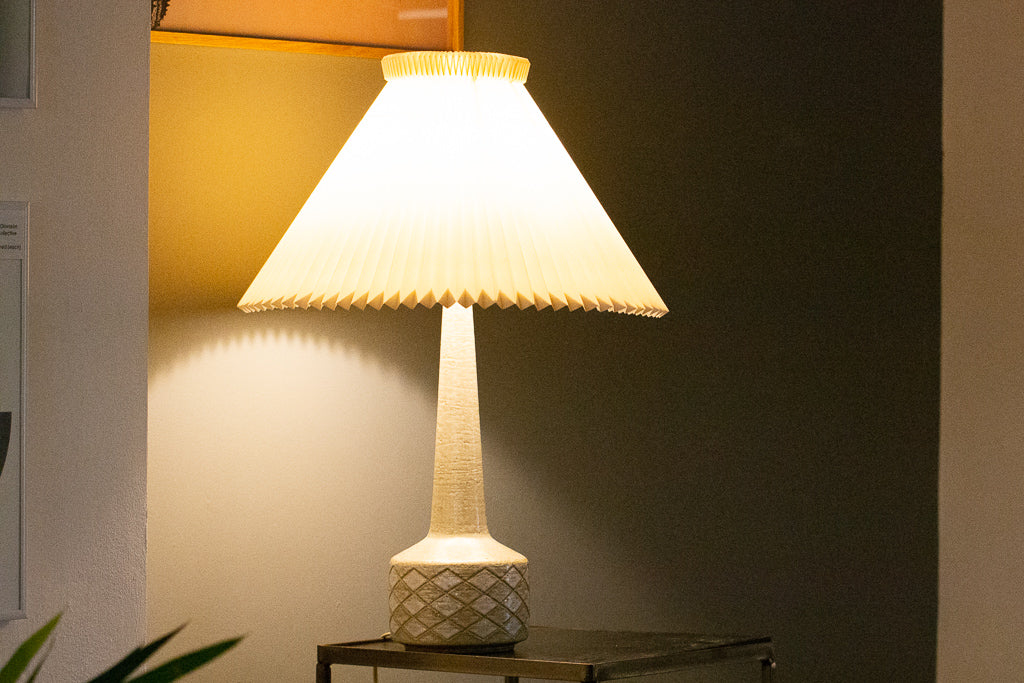 Ceramic table lamp by Palshus