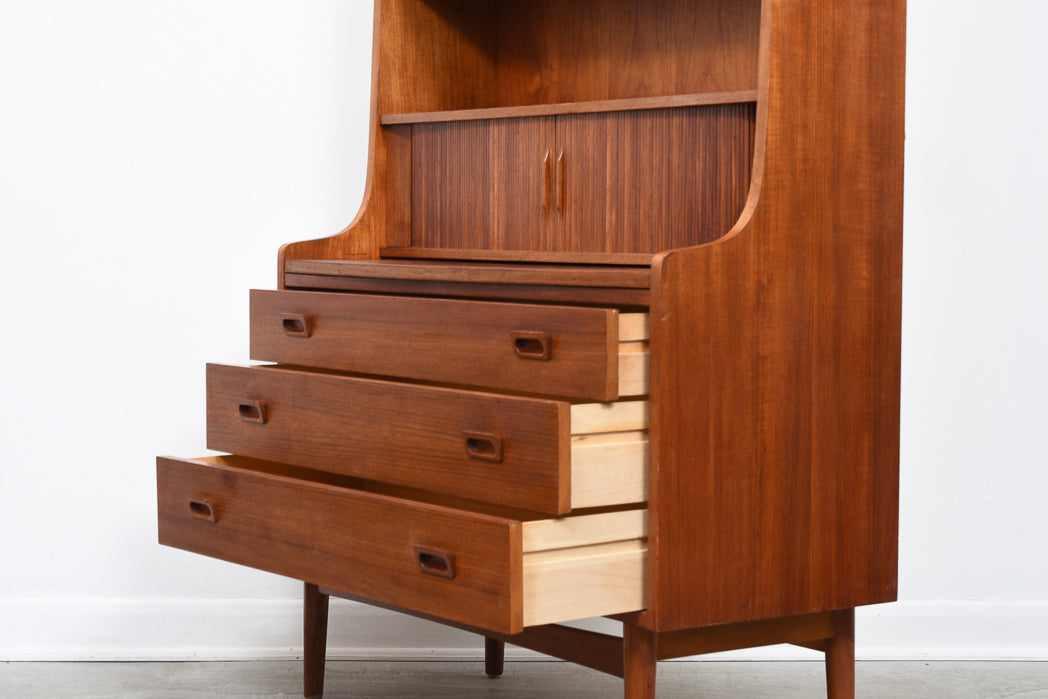 Teak secretary by Bornholm Møbelfabrik