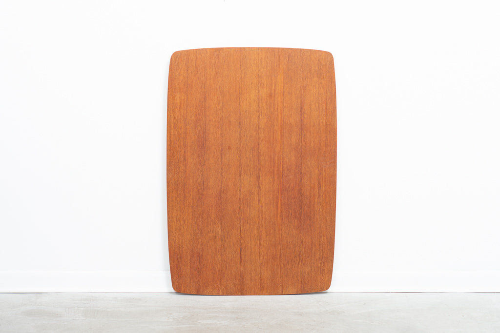 Extending 1960s teak table on contrasting beech base