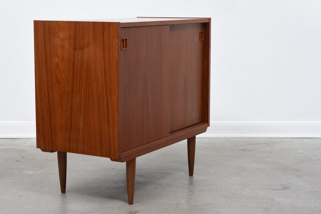 1960s short teak sideboard