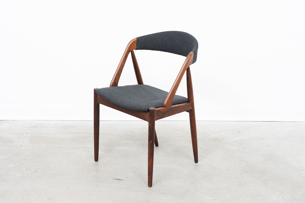 Two available: Rosewood dining chair by Kai Kristiansen