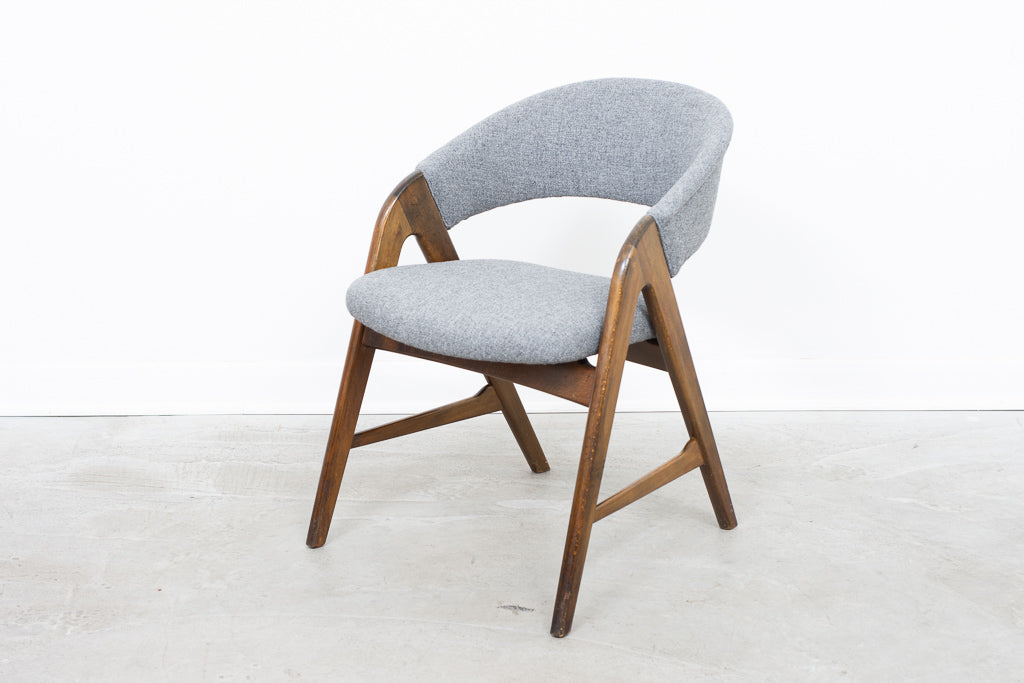 1950s beech armchair