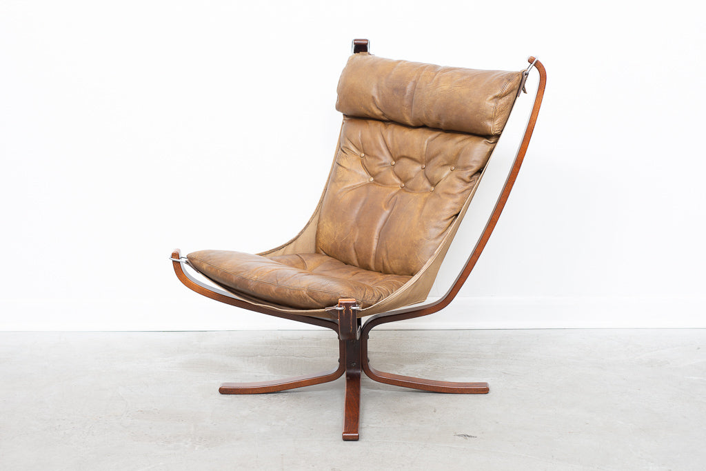 High back Falcon chair by Sigurd Ressel