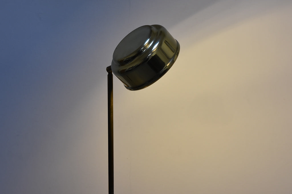 Vintage brass floor lamp