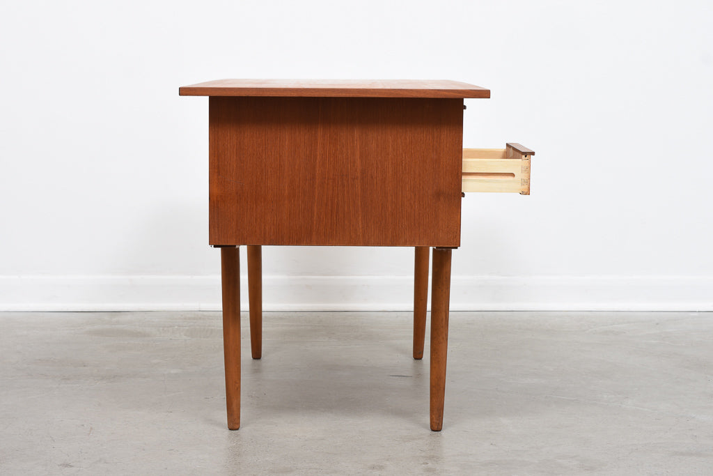 Vintage Danish desk in teak