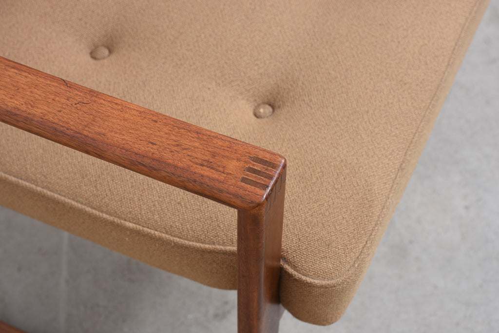 Teak arm chair by J.O. Carlsson