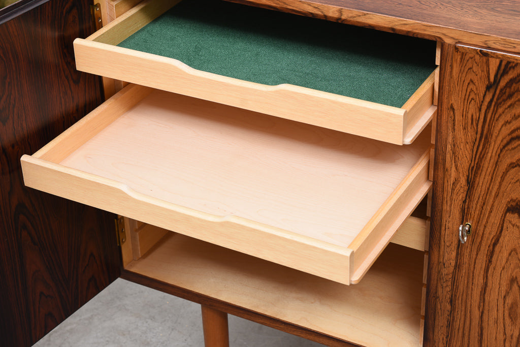 Rosewood sideboard by Poul Hundevad