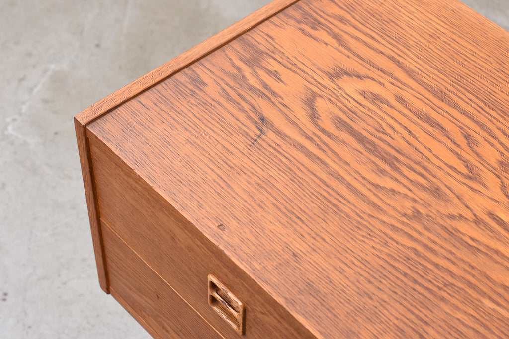 Low chest in oiled oak