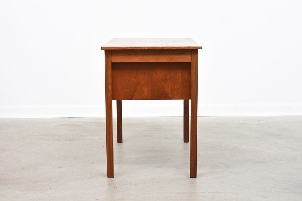 1960s teak desk with mirror