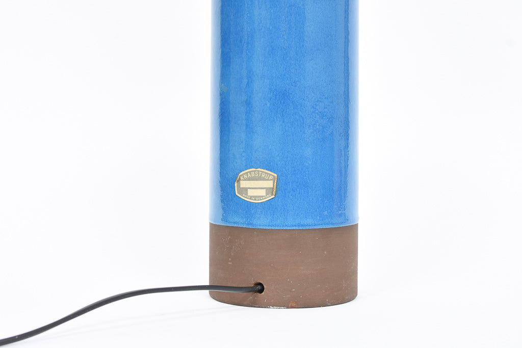 Ceramic table lamp by Knabstrup