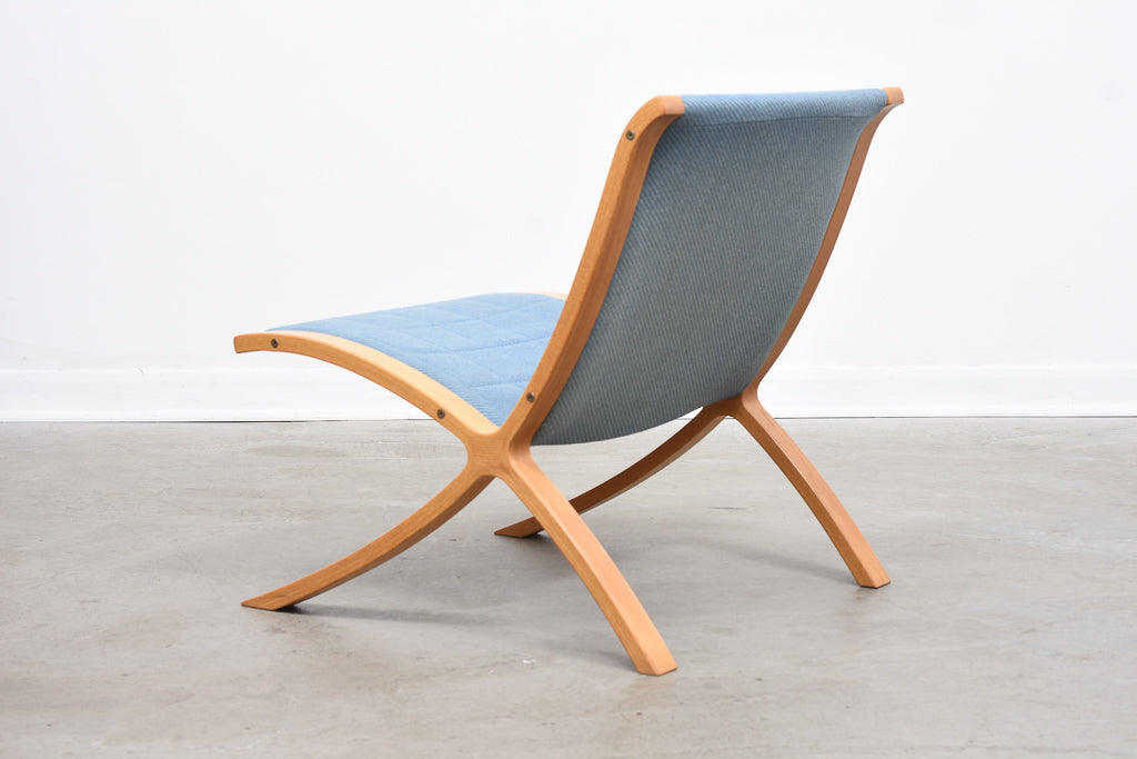 Two available: X chairs by Peter Hvidt & Orla Molgård Nielsen