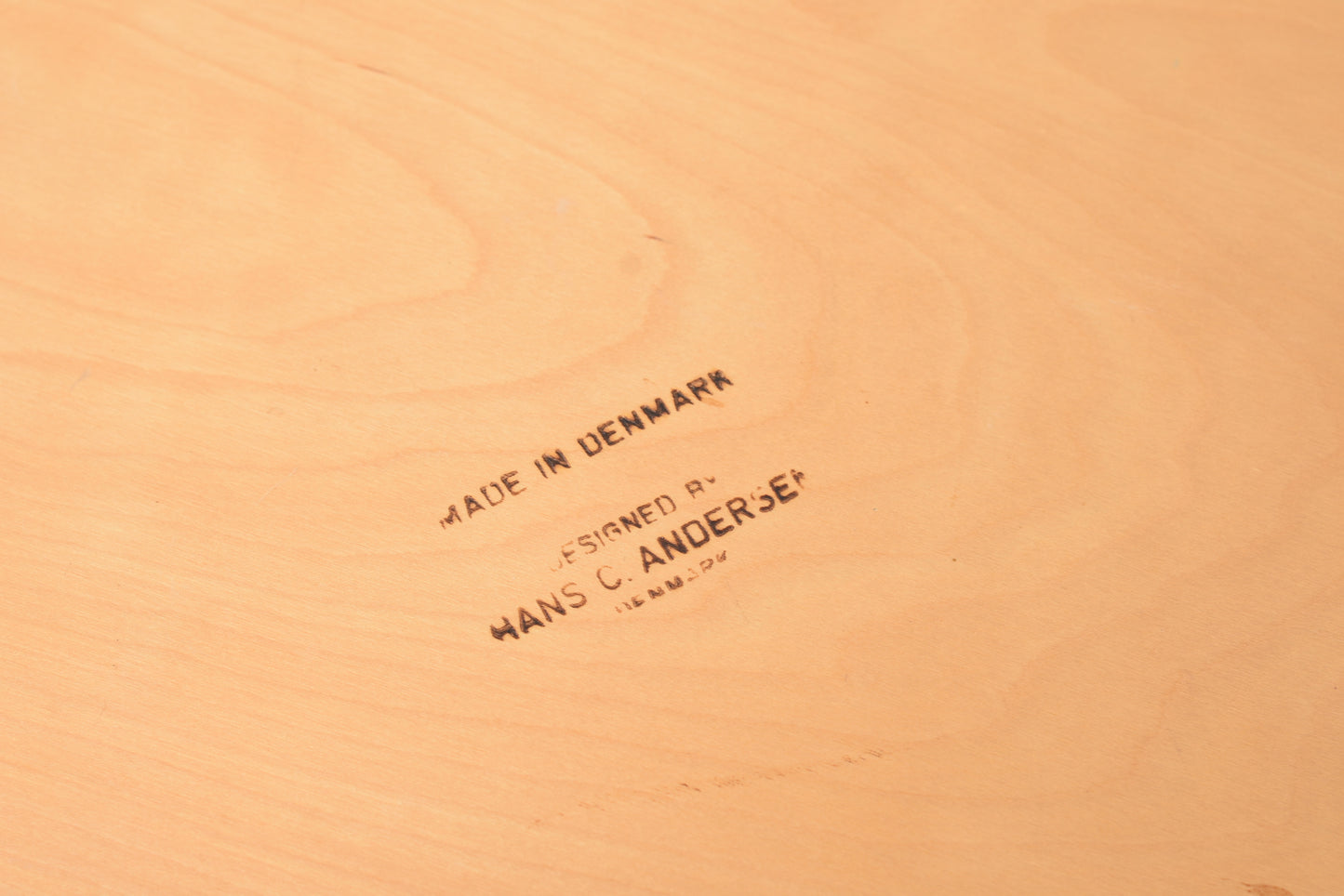 Pair of side tables by Hans C. Andersen