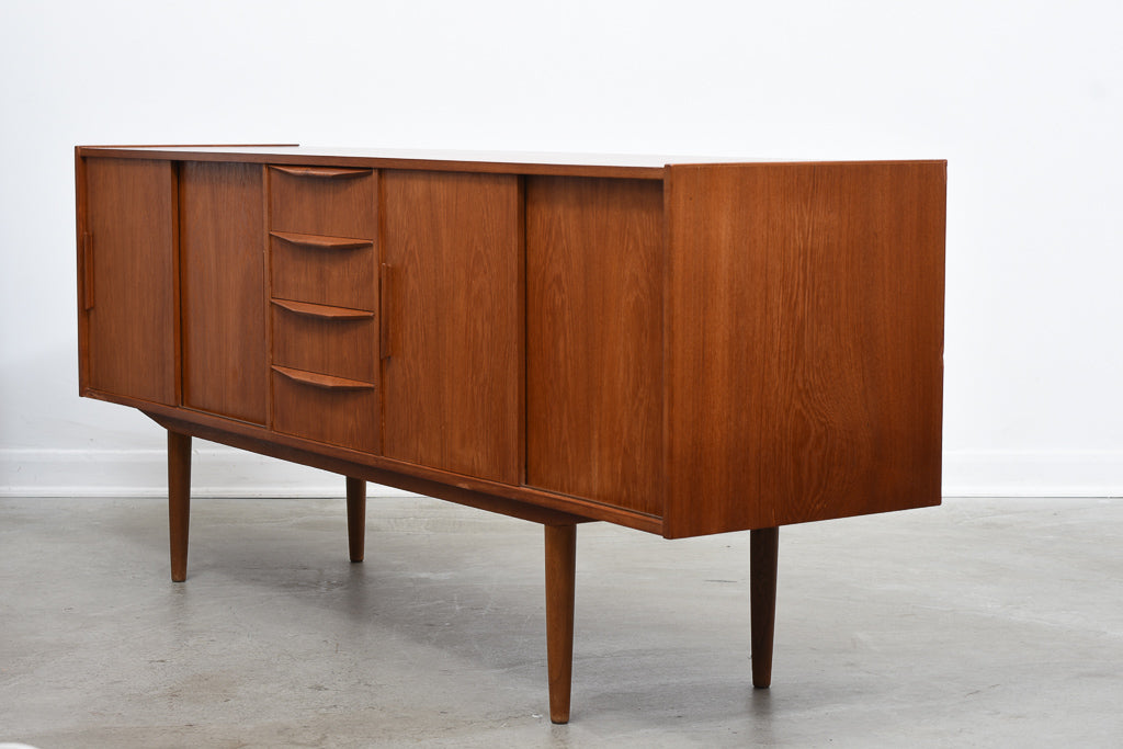 1960s teak sideboard by Westergård Møbler