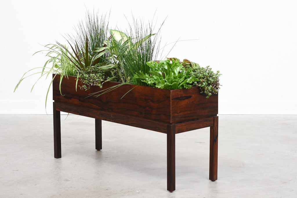 1960s rosewood planter