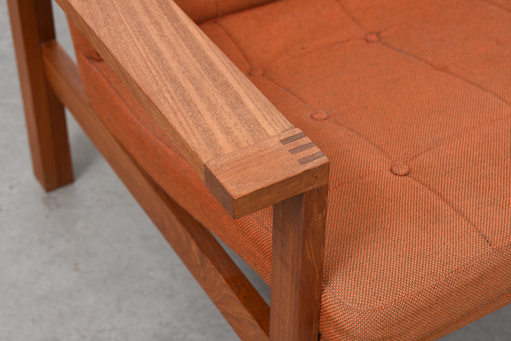 Two available: Moduline loungers by Ole Gjerløv Knudsen & Torben Lind