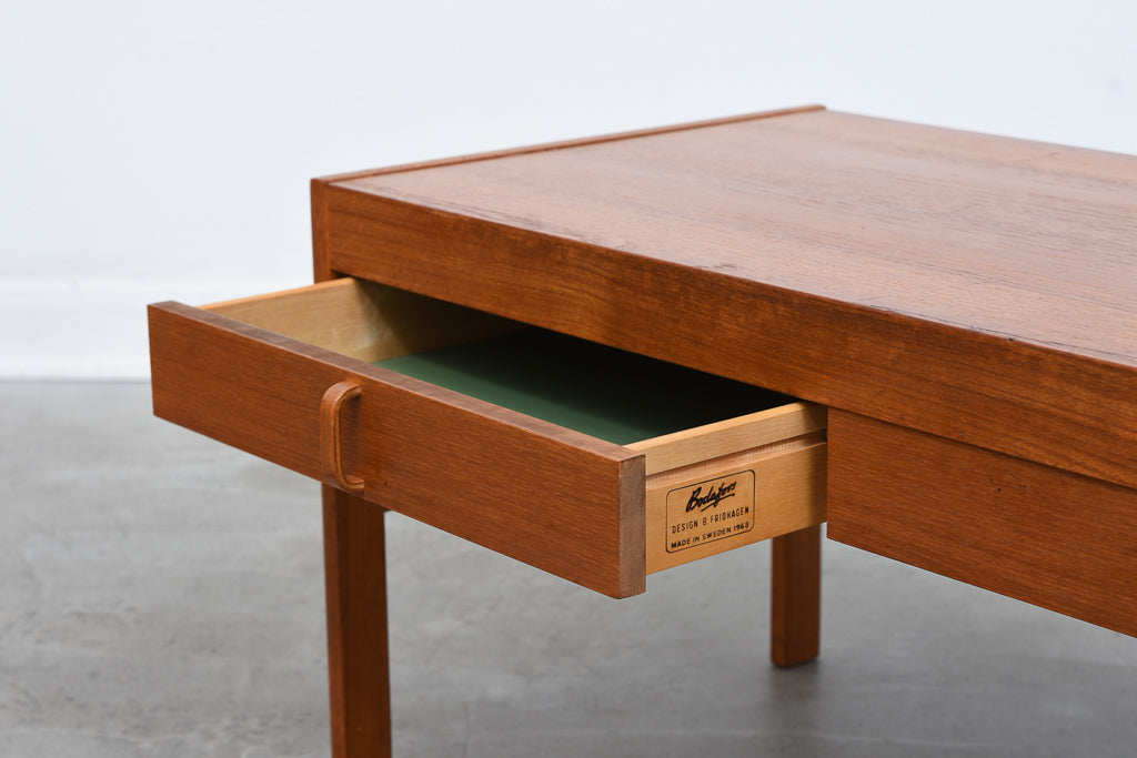 1960s low teak unit by Bodafors