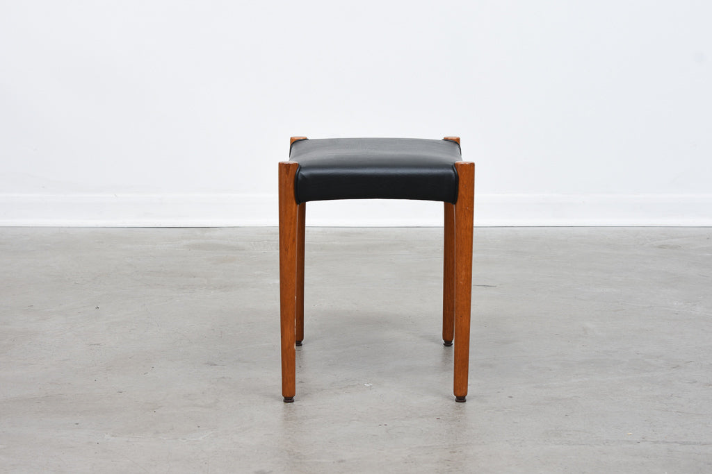 Model 80A teak stool by Niels Møller