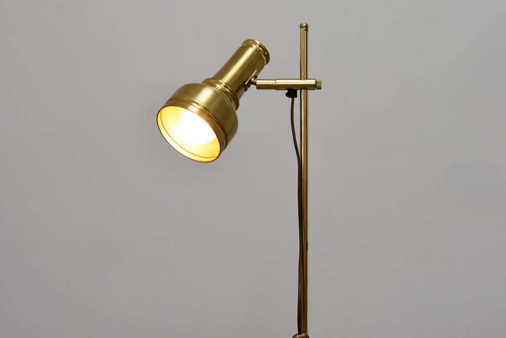 1960s brass floor lamp