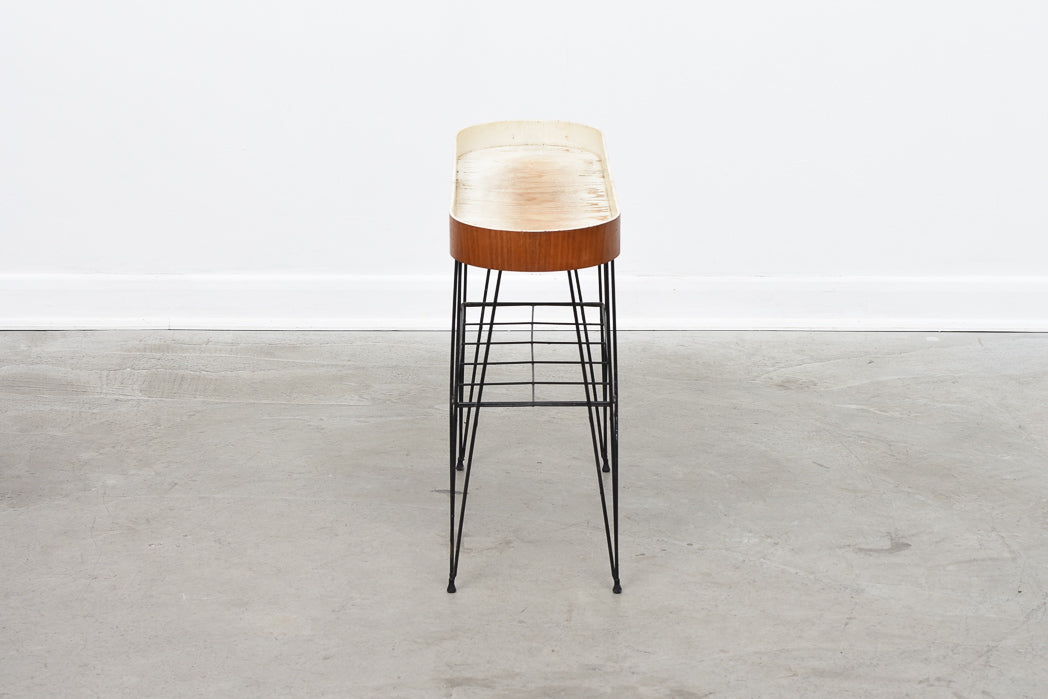 Vintage wire plant stand by Nisse Strinning