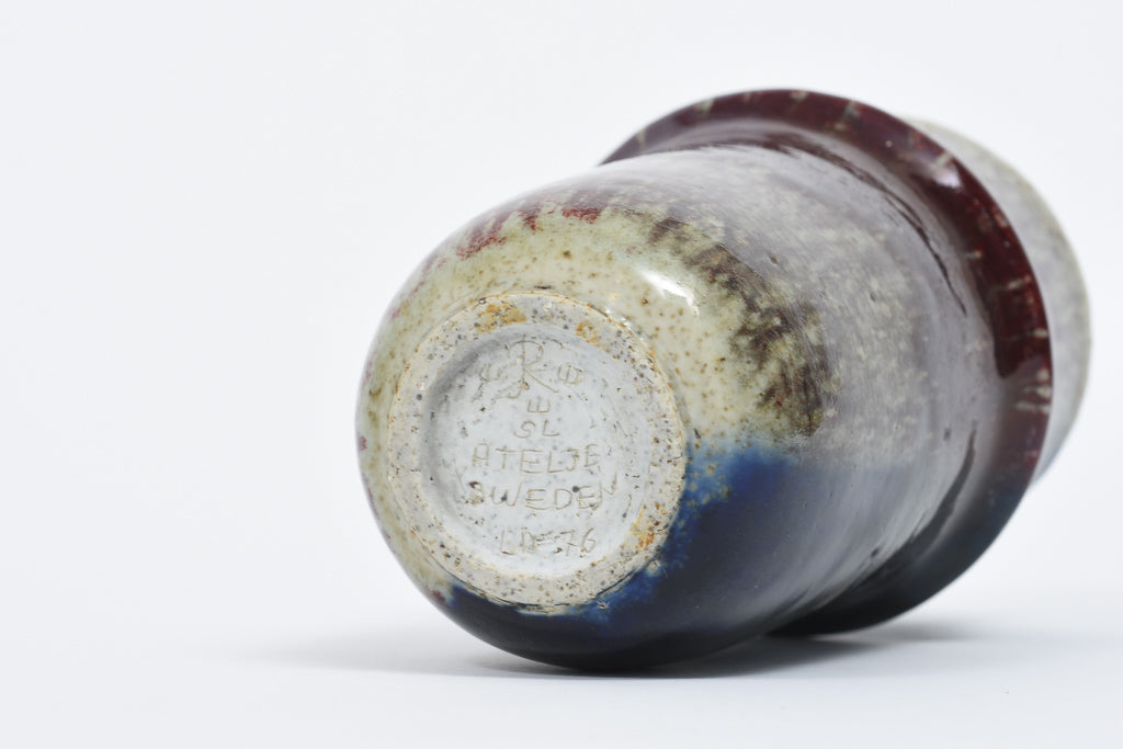 Ceramic vase by Sylvia Leuchovius