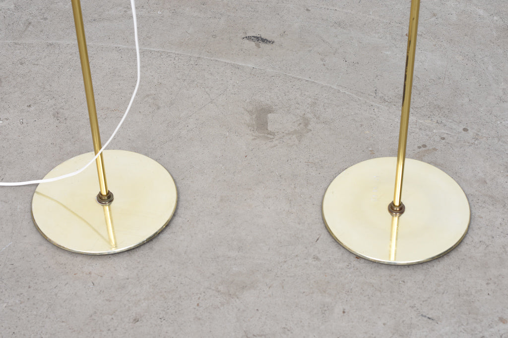 Two available: Pair of 1960s Swedish floor lamps