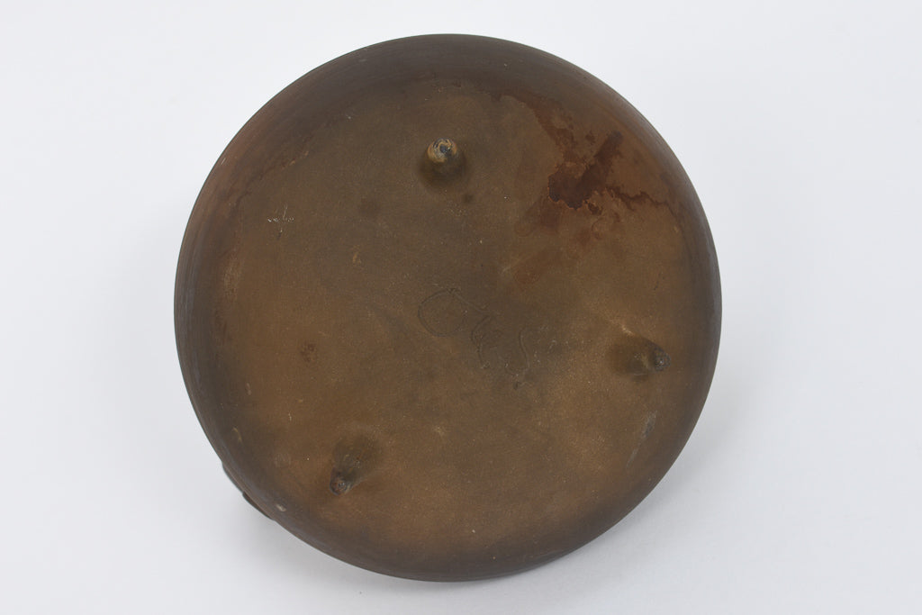 Vintage stoneware jug by Ole S.