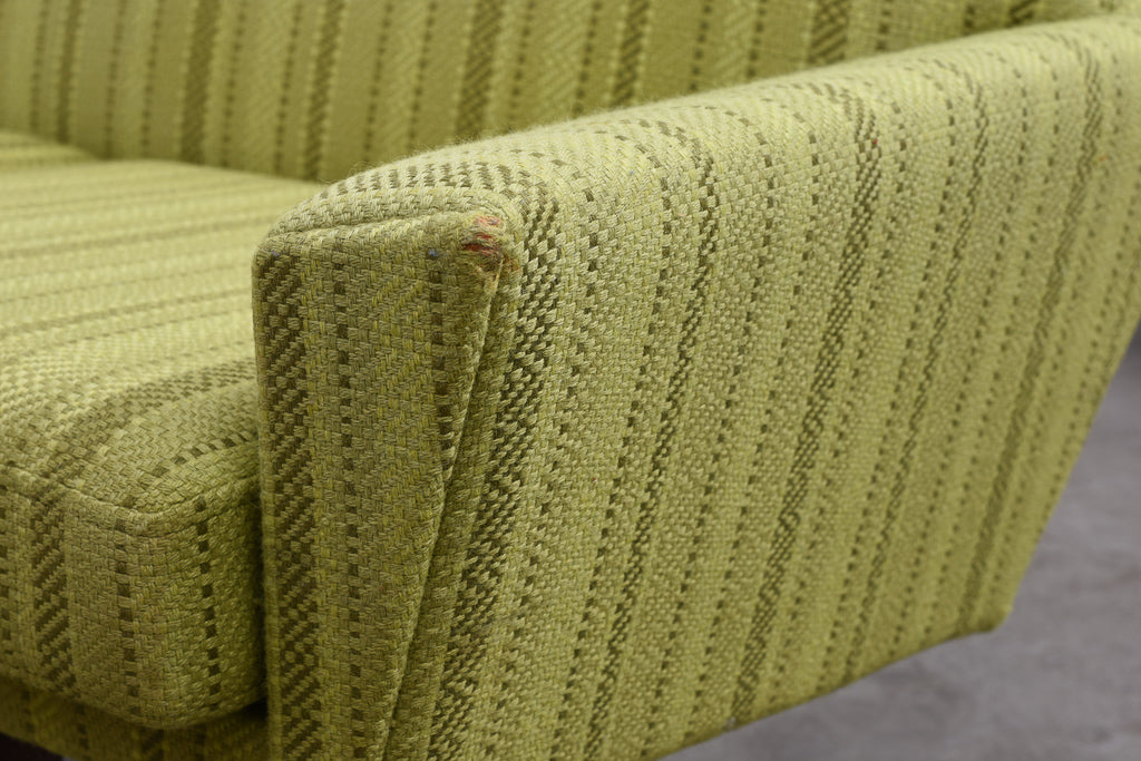 1960s wool three seater