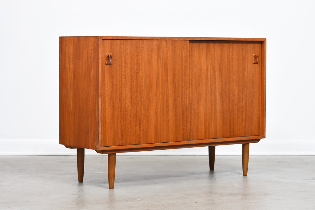Mid-sized teak sideboard