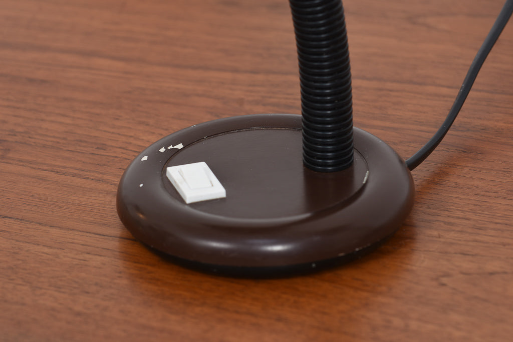 1970s table lamp with domed shades