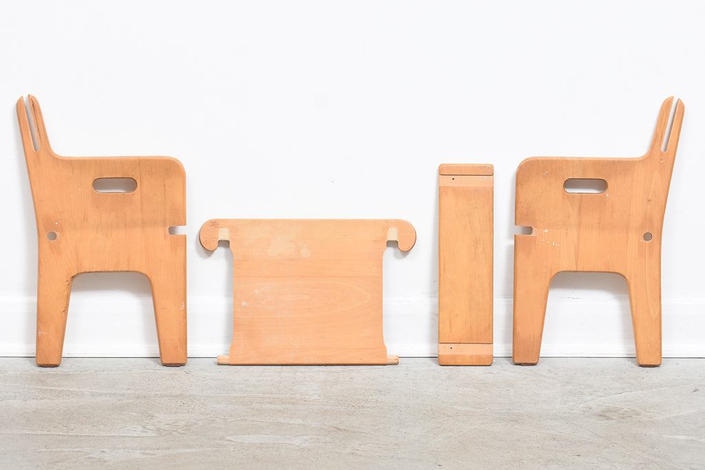 Vintage 'Peter's Chair' by Hans Wegner